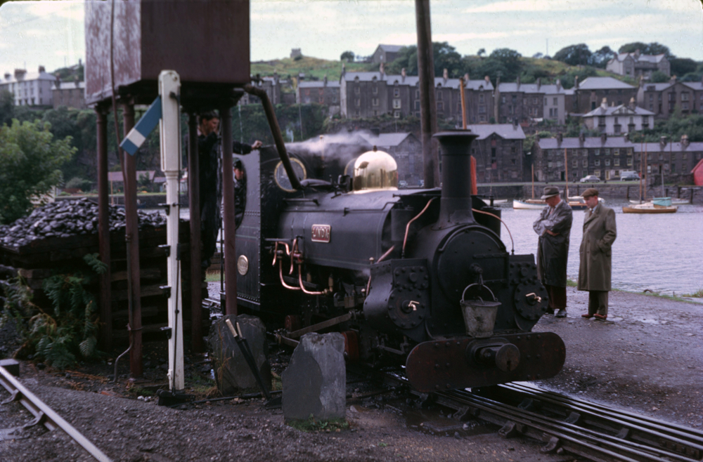 Watering Linda at Harbour Station