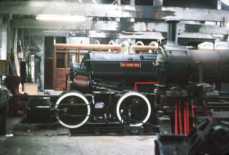 Inside Boston Lodge works