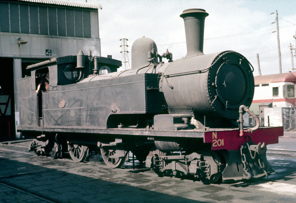 WAGR Class N No 201 retained for steam cleaning