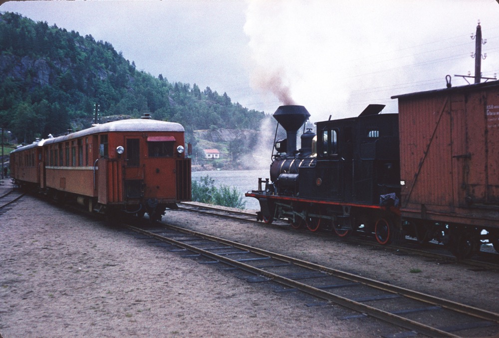 Passing trains