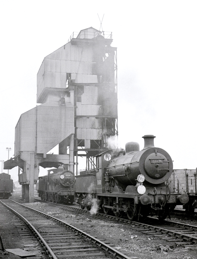 C2 and 700 under the coal tower