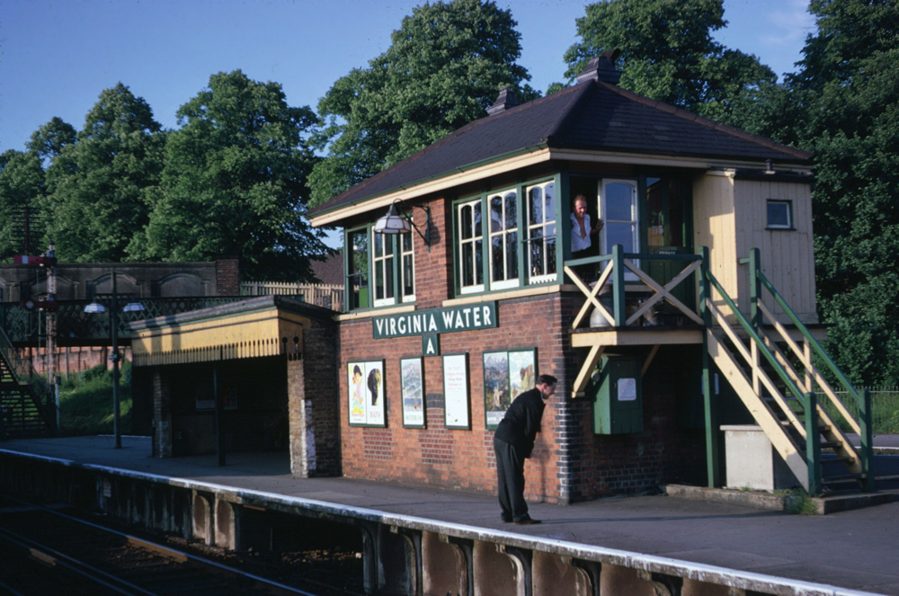 Virginia Water A Box + Signalman Chislett
