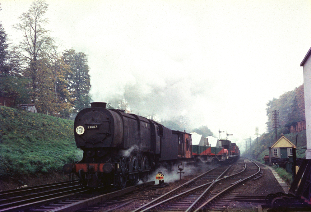 Bertram Mills Circus leaving from the 'Sani' sidings at VW on its way to Ascot